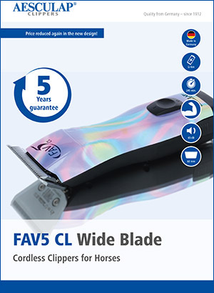 Cover picture of the product information for FAV5 CL Wide Blade