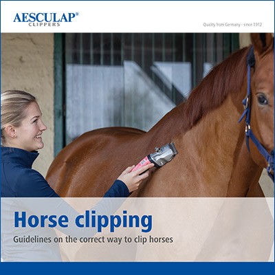 Horse clipping brochure, Guidelines on the correct way to clip horses