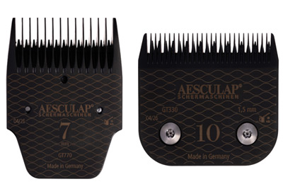 Aesculap DLC Design Scherköpfe der Master Collection